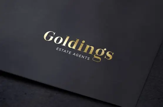Estate agent logo branding