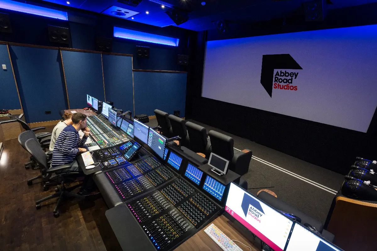 An image of an Abbey Road studio