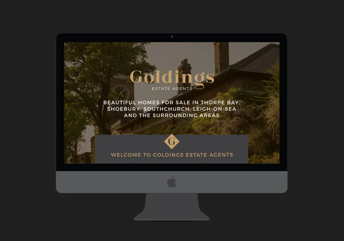 Estate agents website design