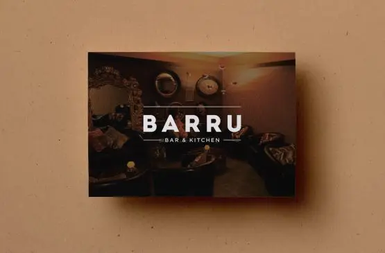 An A5 flyer design for Barru